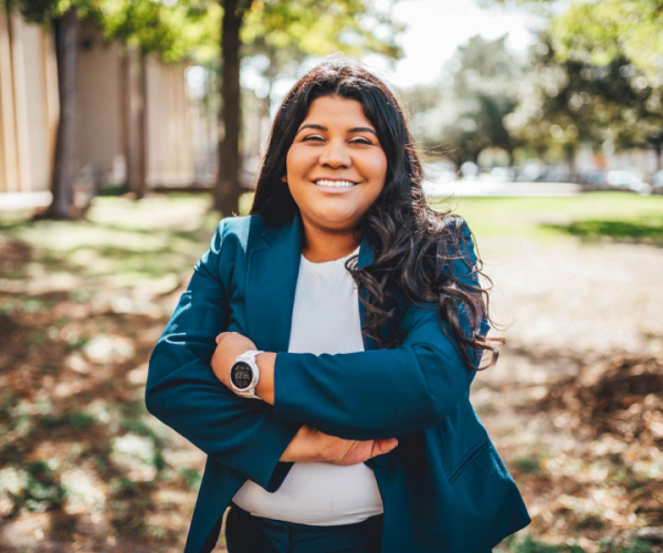 Mayra Martinez is one of two recipients from UH of this year's Andy Ellis Memorial Scholarship Award from the American Association of Drilling Engineers (AADE).