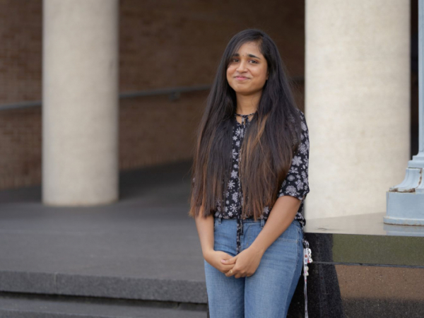 Sameera Rednam is one of six students nationwide to be selected for a scholarship award from the Society for Underwater Technology in the United States.