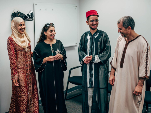 Technology Division Welcomes Trio of Moroccan Fulbright Scholars