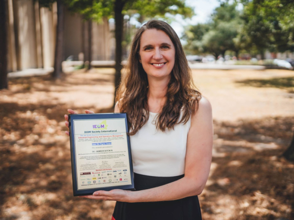 Jamison V. Kovach, the PMI Houston Endowed Professor in Project Management, is the 2023 recipient of the Industrial Engineering and Operations Management (IEOM) Society International's Lean Six Sigma Award. 