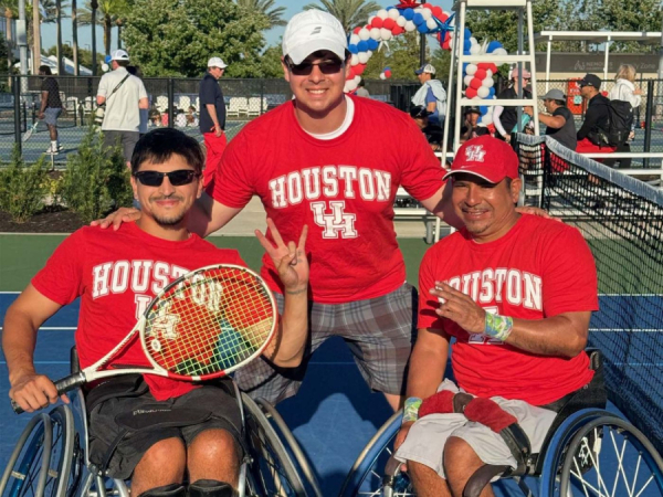 Cullen student, teammate win National Wheelchair Tennis Championship