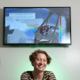Andrea Albright will present her award-winning wave research using NASA's hyperwall at the upcoming AGU Conference