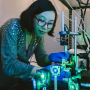 Yanan Wang, a post-doctoral researcher at UH, is co-first author on a paper describing the discovery of a new principle of optofluidics