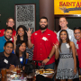 Students, faculty and alumni enjoyed free food, beer and raffle prizes at annual ECE alumni mixer