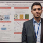 Ali Slim, a UH doctoral student, wins Best Poster Award at the Society of Rheology meeting.