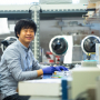 Kyoseung Sim works on wearable HMI devices as a post doc researcher at the UH Cullen College of Engineering