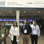 UH Cullen College Professor Rose Faghih with her students at the 2019 EMBC in Germany.