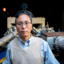 Jiming Bao, associate professor of electrical and computer engineering at UH, led an international group of researchers investigating how a two-dimensional perovskite composed of cesium, lead and bromine was able to emit a strong green light.