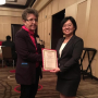 Best Dissertation Award winner, Jingyi Wang at the Spring 2019 was recognized at the Graduate Research and Capstone Design Conference.