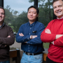 Chemical engineers Jeffrey Rimer, left, Wenchuan Ma and Peter Vekilov have for the first time demonstrated what happens at the molecular level when two compounds known to inhibit crystal growth were combined