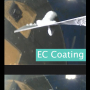 A visual example of the effect that the “icephobic” application from Elemental Coatings has when it comes to repelling ice buildup.