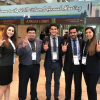 UH INFORMS members [left to right] Maryam Torabbeigi, Poria Dorali, Zahed Shahmoradi, Bilal Majeed and Saba Ebrahimi.