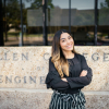 Industrial Engineering senior Emi Diaz, a student at the Cullen College of Engineering at the University of Houston. 