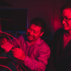 Yan Yao (left) and Ye Zhang work with all-solid-state sodium batteries.