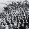 Power systems experts from around the world gathering in St. Louis in 1904 to discuss anything and everything electrical, including the operation of the then new networks of synchronous generators. 