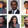 Members of the University of Houston’s National Society of Black Engineers. Top row, from left, Micah Le-Masakela, Bethel Mbakaogu, Evan Sherman; Bottom row, from left, Jeremy Fagbola, Marie Abejide and Nick Miller.