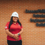 New petroleum engineering graduate Mayra Martinez. 