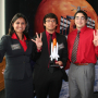 UH Space Coogs Design Team: Dhruval Bhatt, Bryant Lopez, and Lazaro Rodriguez