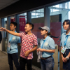 UH Cullen College of Engineering hosted 41 college STEM students from Japan visiting  Houston, TX on Friday, August 23 to learn more about the space industry. 