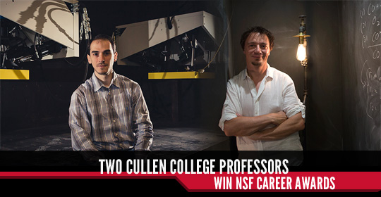 Two Engineering Professors Earn NSF CAREER Awards