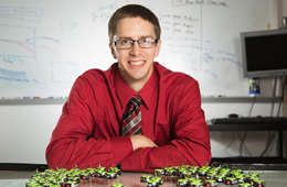 Engineer Earns NSF CAREER Award to Steer Swarm of Micro-robots