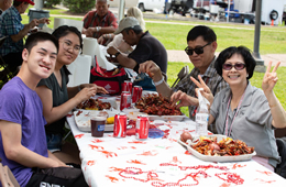 Annual UH Engineering Crawfish Boil Kicks off the 50th OTC