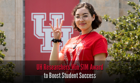 UH Researchers Win $1M Award to Boost Student Success