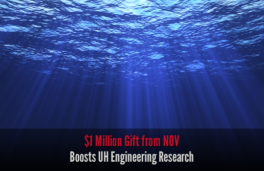 $1 Million Gift from NOV Boosts UH Engineering Research