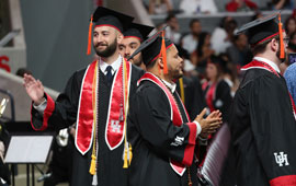 The University of Houston Cullen College of Engineering celebrated the graduation of more than 600 engineers.