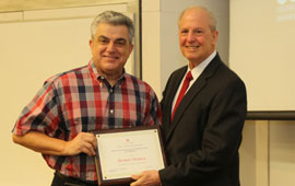 Cullen College Celebrates Excellence with Outstanding Service Awards at Recent Faculty and Staff Meeting.