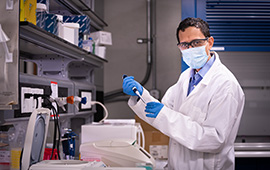 UH engineering professor Dr. Navin Varadarajan