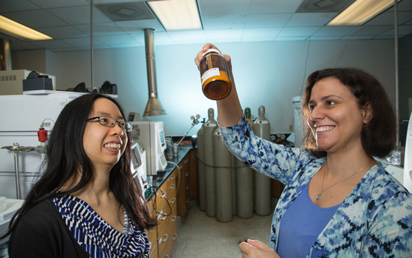 UH professors Dr. Stacey Louie and Dr. Debora Rodrigues