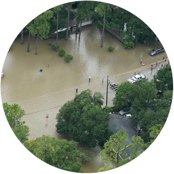 Hurricane Harvey flooding